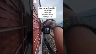 photography || photoshoot by train