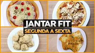 5 IDEIAS DE JANTAR SAUD&Aacute;VEL E F&Aacute;CIL PARA A SEMANA! R&aacute;pidas e F&aacute;ceis!