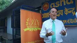 Minister Mark Field visit Asha