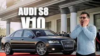 LIMUZINA LAMBORGHINI? AUDI S8 5.2 V10 E UN VIS FRUMOS