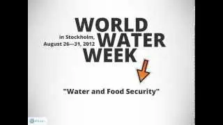 Stockholm Water Week 2012 Seminar: No Food and Nutrition Security without WASH