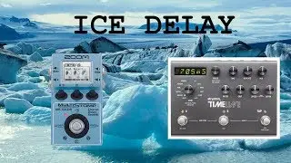 ZOOM MS 70CDR ICE DELAY PATCH 02 (Strymon Timeline) Super Modulated