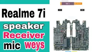 realme 7i speaker mic receiver problem solution // all track