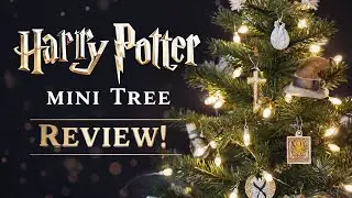 Reviewing the Harry Potter Mini Ornament Tree | Magical Holiday Unboxing!