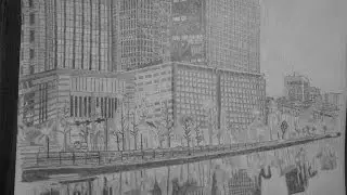 Tokyo City (Speed drawing)