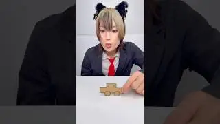 Sion princess Cute CARDBOARD CAR BECOMES A ROBOT