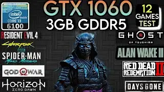 GTX 1060 (3GB) + I3 6100 & 16GB Ram | Test In 12 Games !