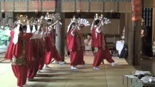河口浅間神社 Mt.FUJI Kawaguchi Asama shrine　稚児の舞「５番　宮巡りの舞」フルバージョン