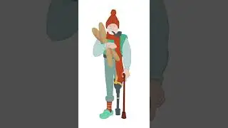 PROCREATE ART - Как нарисовать персонажа в PROCREATE так чтобы было интересно - НЕСКУЧНОЕ РИСОВАНИЕ
