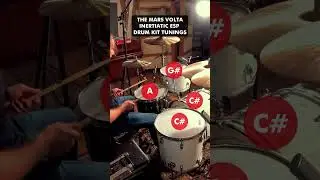 Mars Volta Drum Tunings