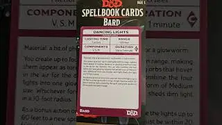🐉 Dancing lights Bard Dungeons & Dragons 5th edition #bard #dnd #dnd5e #dndshorts #dnd5eshorts