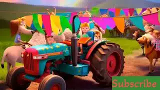 Farmyard Fun Rhymes#nurseryrhmes #kidssongs #cartoon #kidslearning #viralvideo #animtoons #cute #yt