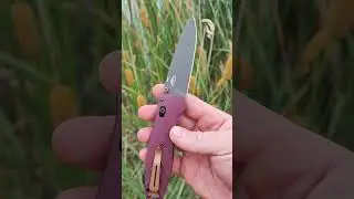 Этот хит не теряет почитателей Benchmade Barrage Redstone #survival #fishing #unboxing #knife #edc