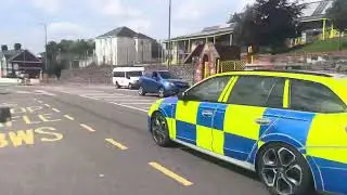 Gwent police HY71 PZW responding through maindee