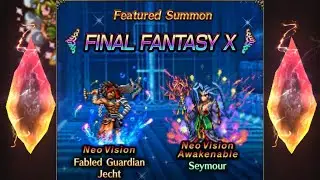 [FFBE] Fabled Guardian Jecht, Seymour NVA. Suerte pero no suerte? 😒