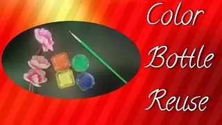 Empty Color Bottle Reuse Idea || Best out of waste@abhisabya918