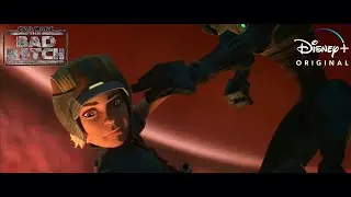 Hunter saves Omega | The Bad Batch Season 2 Episode 10 &ldquo;Retrieval&rdquo;