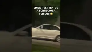 LINEA T-JET ANDANDO NA FRENTE DA FERRARI 2022 😱🔥😅