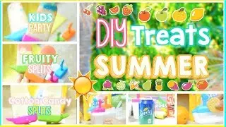 ☼ DIY Easy & Yummy Summer Treats: 3 Popsicle Snack Ideas! | AlohaKatieX ☼