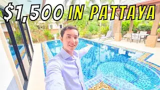 An Affordable Pool Villa For Rent in Pattaya 🇹🇭