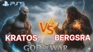 Kratos DESTROYS Bergsra | God of War Ragnarok | PS5 Game | God Fight 