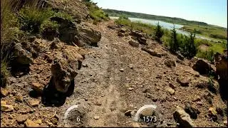 Switchgrass trails - Hell Creek Loop - Part 1