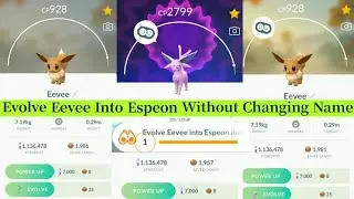 Evolve Eevee Into Espeon During Day Time | Evolve Eevee Into Espeon In Pokemon Go | Pokemon Go
