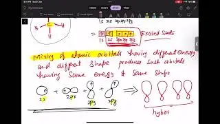 Concept of Hybridisation As Chemistry 9701( Sp3 , Sp2 and Sp) and how to draw the orbital digrams