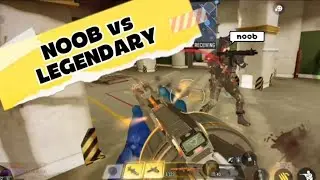 Noob Surviving a Legendary Lobby | Striker Gameplay