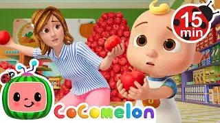 Apple Time With Mom 🍎🍏 | + More Food Nursery Rhymes & Kids Songs - CoComelon