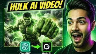Create INSANE Hulk Ai Videos Using ChatGPT + Grok AI (Full Guide)