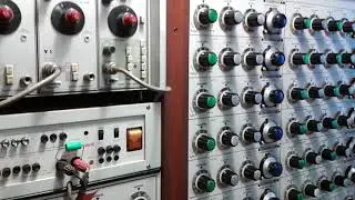 Restored EMS SYNTHI 100 @ Electronic Studio Radio Belgrade