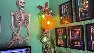 DIY Tiki-inspired fishing float lamp!
