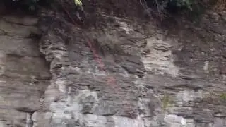 US 52 Rock Take-Down 1 - Sciotoville, Ohio