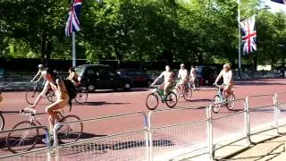 World Naked Bike Ride in London