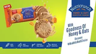 Parle Nutricrunch Honey & Oats Digestive Cookies | Workout - Bengali - 6sec
