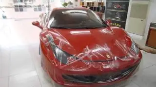 VentureShield 3М - антигравийная защитная пленка на Ferrari 458 spider