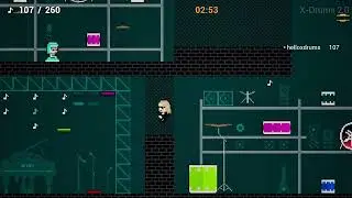 X-Drums 2.0 | Multiplayer Platformer | Indie | Movable Drum Mechanics