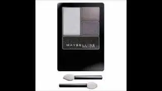 Maybelline Expert Wear Eyeshadow Quad, Charcoal Smokes