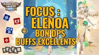 FOCUS ELENOA : BON DPS ET BUFFS INCROYABLES ! - Summoners War: RUSH