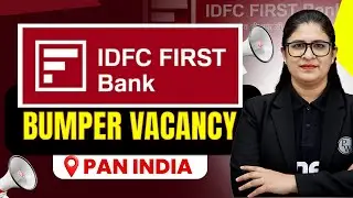 IDFC BANK Teller Job  | Pan India | Freshers Apply Now | Private Bank Job Vacancy