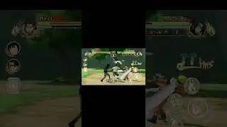 Naruto ninja storm #sasuke vs #neji Hard mode fight #anime #game