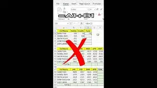 HOW TO USE SUM FORMULA#sumformula #exceltech #excelformula #exceltips #excelworld #exceltricks