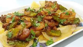 Prawns Fry recipe | Prawns Chili Garlic fry | Hunger Hangover