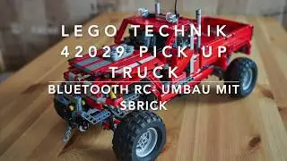 Lego Technik 42029 Pick Up Truck RC Umbau mit SBrick