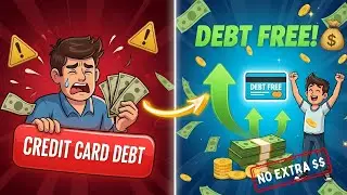 How to Pay Off Credit Card Debt with No Extra Money (Step by Step)