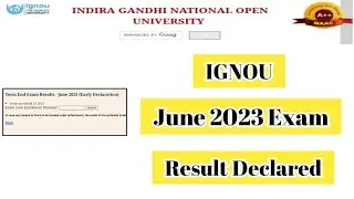 Ignou June 2023 Exam Result Declared |Mister Ignou #ignou #december #june #revaluation #exam #result