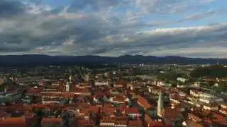 Celjski mestni park - Savinja - DJI Phantom 3 Professional