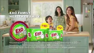 Anti-bacterial Exo Ginger Twist Dish wash Bar (Tamil 6 Sec)