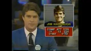 Nov 1, 1986 - College Football Studio Highlights (CBS & ABC) & Brief BC at Army Action